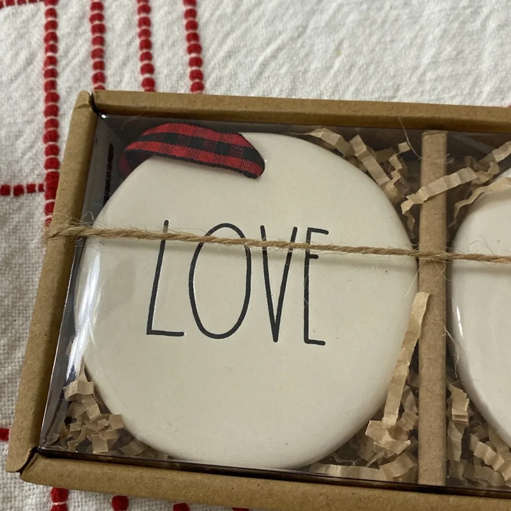 Rae Dunn Christmas Ornaments